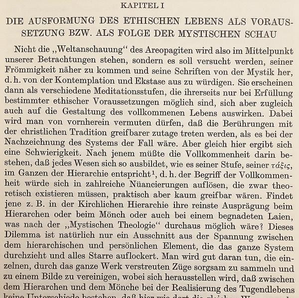 ドイツ語洋書】 偽ディオニュシオス・ホ・アレオパギテースにおける