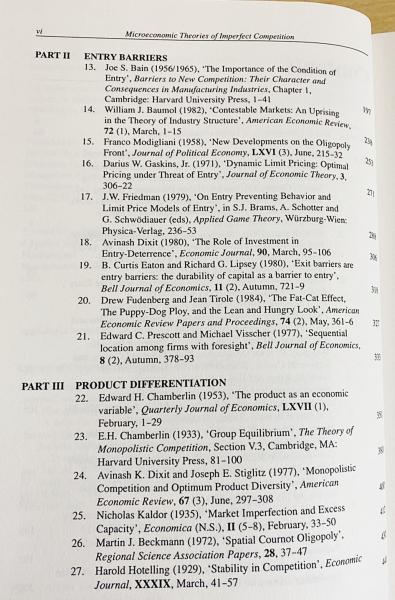 ミクロ経済学 - 英語経済学洋書 不完全競争のミクロ経済理論