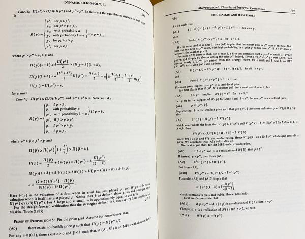 ミクロ経済学 - 英語経済学洋書 不完全競争のミクロ経済理論