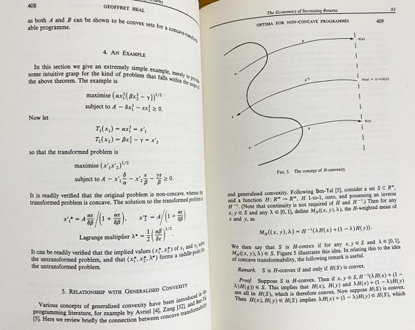 英語経済学洋書 収穫逓増の経済学 【The economics of