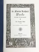DIE BIBEL マルティン・ルター訳　古書 ドイツ語洋書 ワイマール版 ルター全集 ドイツ語訳聖書の部 全12