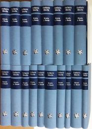 Luthers Werke ルター著作集　八巻揃 ドイツ語洋書 ワイマール版 ルター全集 書簡の部 全18巻揃+別冊