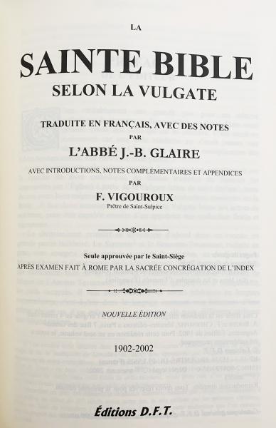 フランス語洋書 ウルガタ聖書 【La Sainte Bible : selon la フランス語洋書 ウルガタ聖書 【La Sainte Bible : selon la