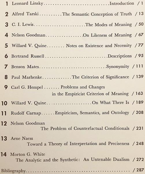 英語洋書 意味論と言語哲学 Semantics And The Philosophy Of Language A Collection Of Readings クワイン Quine ラッセル Russell 他 執筆 Edited By Leonard Linsky シカゴ大学名誉教授 アブストラクト古書店 古本 中古本 古書籍の通販は