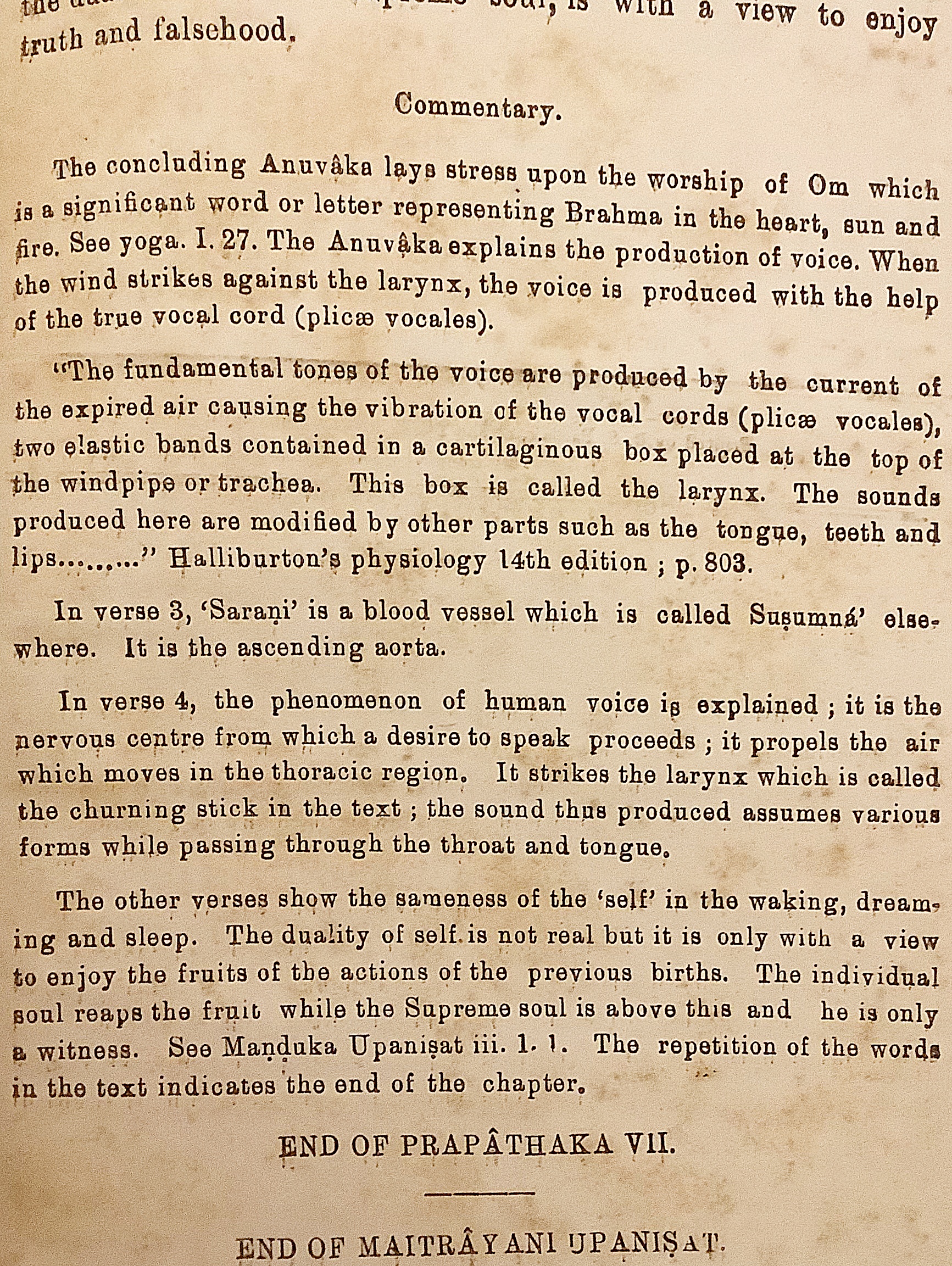 英語 サンスクリット洋書 マイトリー ウパニシャッド マイトラーヤニーヤ ウパニシャッド The Maitri Upanisat 1926年 黒ヤジュル ヴェーダ 古ウパニシャッド Translated By Srisa Chandra Vidyarnava And Mohan Lal Sandal 古本 中古本 古書籍の通販