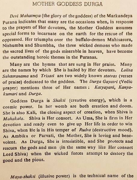 英語洋書】 ヒンドゥー教の母なる女神ドゥルガー 『Mother Goddess