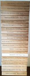 ドイツ語哲学洋書 ヘーゲル全集 全21冊揃(全20巻・索引巻) 【G.W.F. ドイツ語哲学洋書 ヘーゲル全集 全21冊揃(全20巻・索引巻) 【G.W.F.