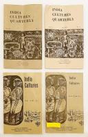 【英語洋書 / 17冊セット】 季刊 インド文化 『The India cultures quarterly』 ●India cultures に改題 (36巻〜)