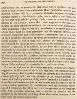 【英語洋書】 哲学ジャーナル 『The journal of philosophy』 71(21)(1974.12) ●論文別刷
