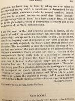 【英語洋書】 哲学ジャーナル 『The journal of philosophy』 71(21)(1974.12) ●論文別刷