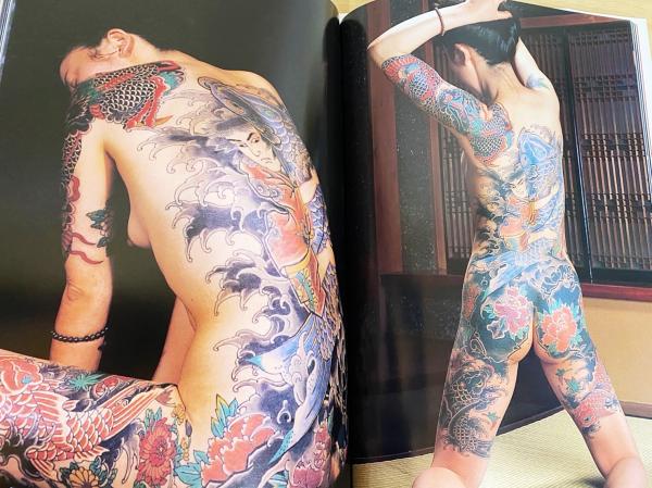 Japanese Tattoo Ladies 全2冊揃 【女・刺青美 写真集/刺青妖花】(高木