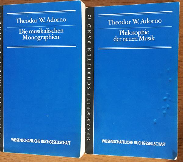 ドイツ語哲学洋書 アドルノ全集 全20巻23冊揃 【Theodor W