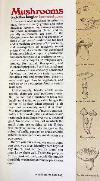 英語洋書 図解 キノコと菌類【Mushrooms and other fungi：an