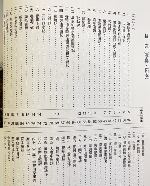 図録 摩崖：中国書道芸術の至宝(牛丸好一=著) / 古本、中古本、古書籍