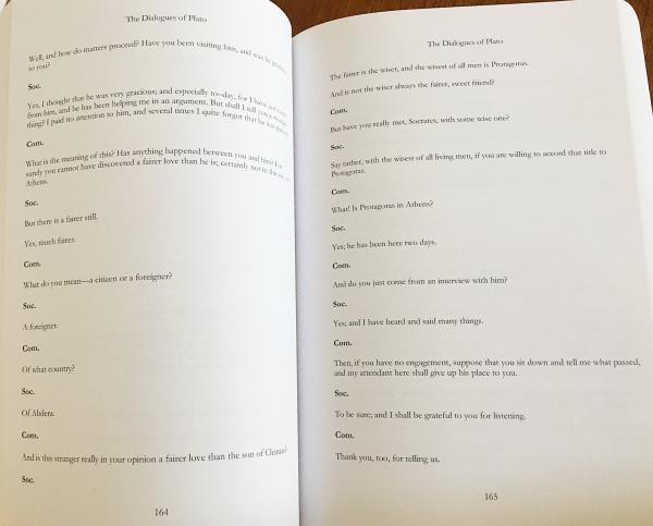 英語洋書 プラトン対話篇 第1,2,3巻(全5巻の内) 【The Dialogues