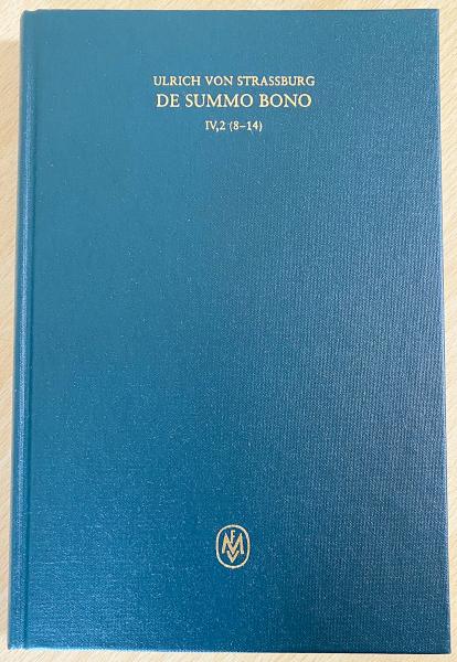 ラテン語洋書 最高善 第4巻第2分冊 【De summo bono Liber IV  