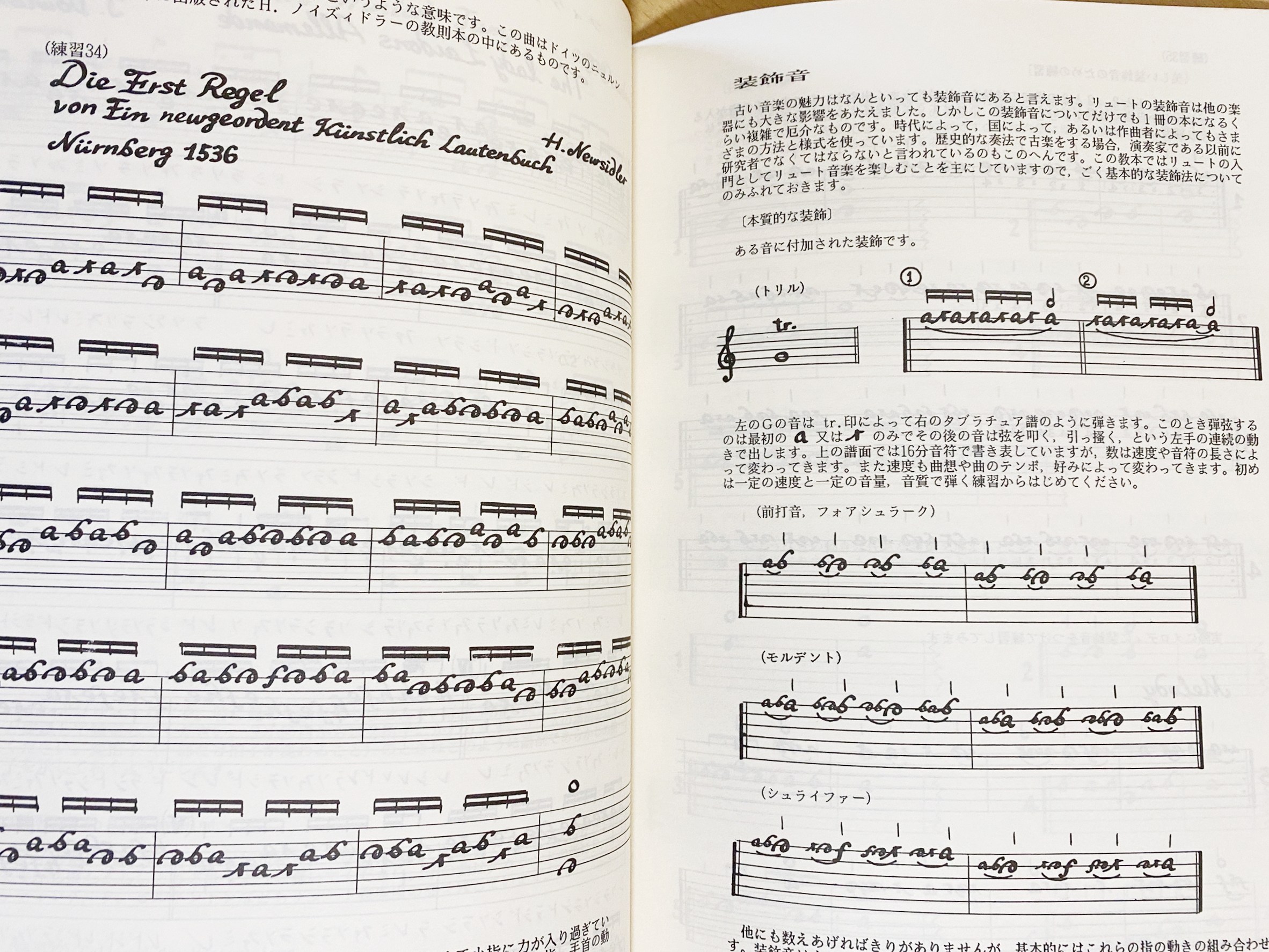 M. Kikuchi バロック リュート 教則本 アカデミアミュージック / バロック リュート教則本