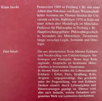 ドイツ語洋書 マイスター・エックハルトのライフステージ：発話に影響を与える状況【Meister Eckhart:Lebensstationen - Redesituationen】