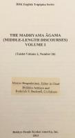 【英語 仏教洋書】 中阿含経 (大正新脩大蔵経, No26) 『The Madhyama āgama (Middle-length discourses) (Taishō volume 2, number 26)』