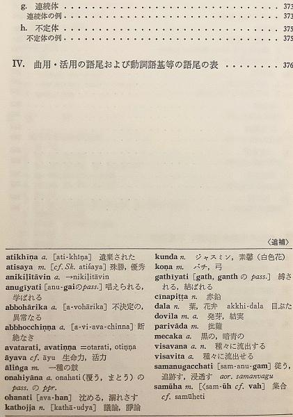 パーリ語辞典：付・パーリ語略文法(水野弘元 著) / 古本、中古本