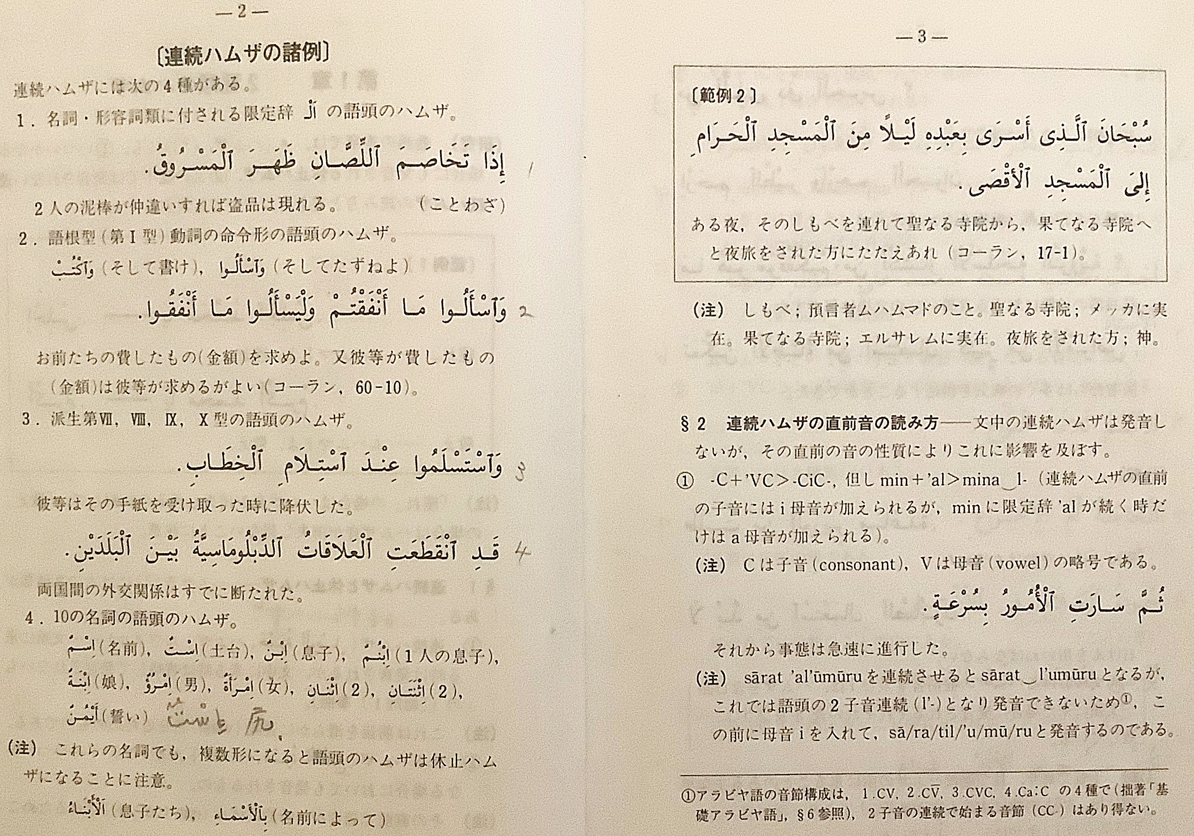 くわしいアラビヤ語 : 語形と構文(内記良一 著) / 古本、中古本
