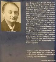ドイツ語洋書】 文学における神聖なる秩序：ヨーゼフ・ロートの