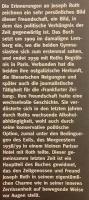 【ドイツ語洋書】 オーストリア作家 ヨーゼフ・ロートの「果てしなき逃走」：思い出 『Joseph Roths Flucht und Ende : Erinnerungen』