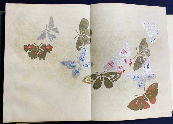 神坂雪佳、蝶千種　全2冊揃、木版画、木版彩色摺 蝶千種 全二冊(神坂雪佳) / 古本、中古本、古書籍の通販は「日本