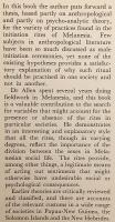 【英語洋書】 メラネシアの秘儀とイニシエーション 『Male cults and secret initiations in Melanesia』