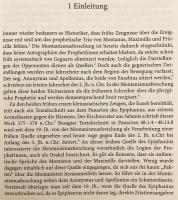 【ドイツ語洋書】 キリスト教異端 モンタノス派の祖・モンタノスの神託と教会の反対：フリュギアの「新預言者」と、聖エピファニウス 『Montanistische Orakel und kirchliche Opposition : der frühe Streit zwischen den phrygischen "neuen Propheten" und dem Autor der vorepiphanischen Quelle als biblische Wirkungsgeschichte des 2. Jh. n. Chr』