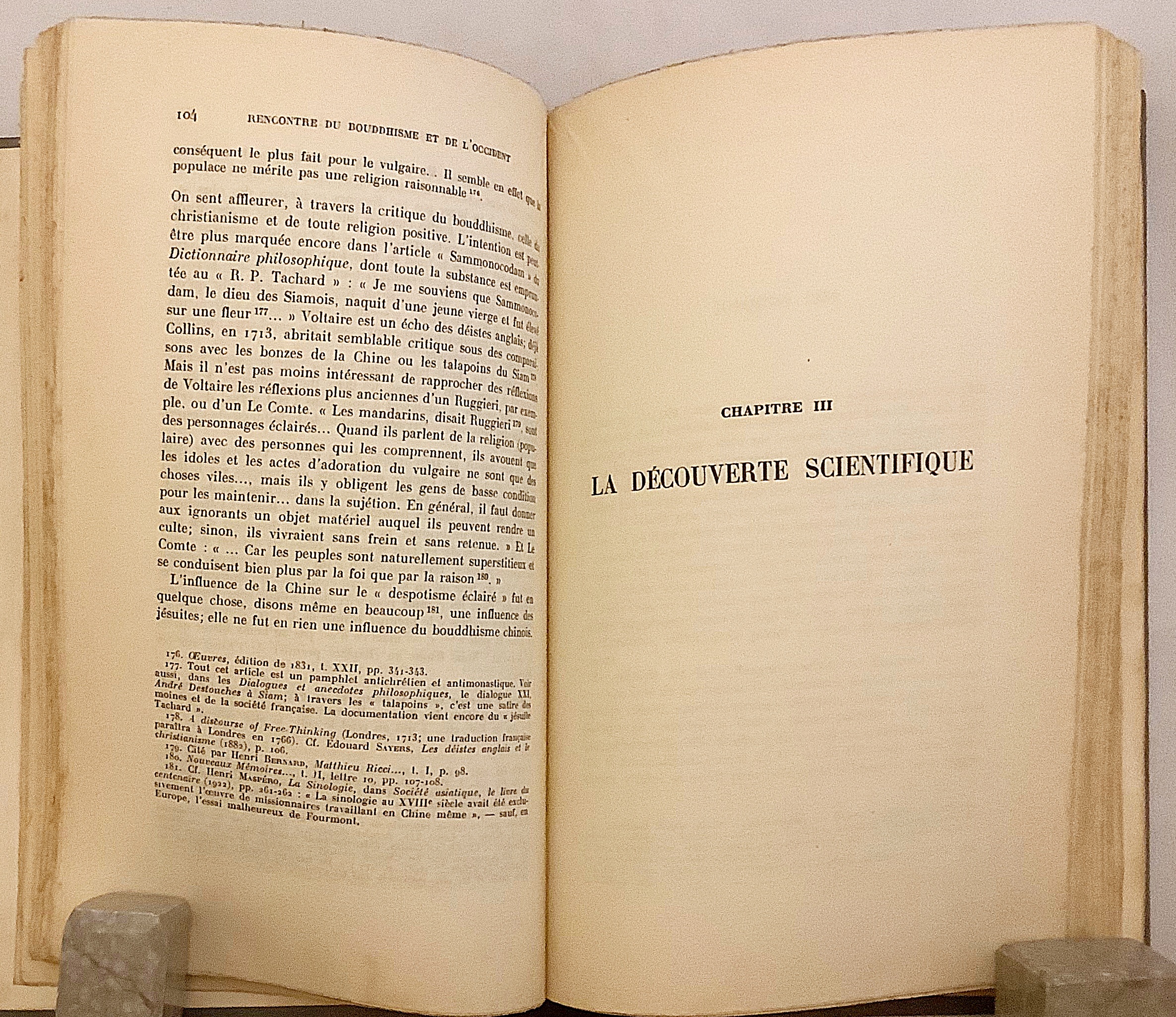 フランス語洋書】 仏教と西洋の出会い 『La rencontre du bouddhisme