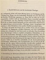 【ドイツ語洋書】 存在と信念：カトリック神学におけるブルトマン議論の展開と結果 『Existenz und Glaube : Entwicklung und Ergebnisse der Bultmann-Diskussion in der katholischen Theologie』