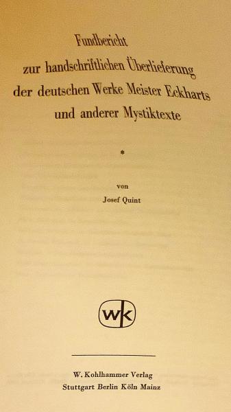 ドイツ神秘主義叢書9：ベーメ小論集』（ヤーコプ・ベーメ,薗田