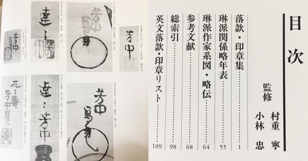 琳派：Rimpa Painting 全5巻揃【花鳥・風月鳥獣・人物・綜合