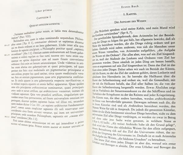 ラテン語-ドイツ語対訳洋書 トマス・アクィナス『対異教徒大全