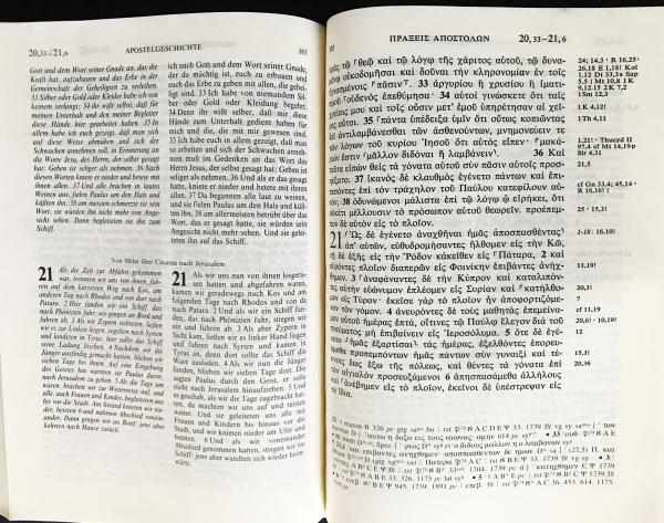 ギリシア語-ドイツ語対訳 新約聖書【Das Neue Testament Griechisch