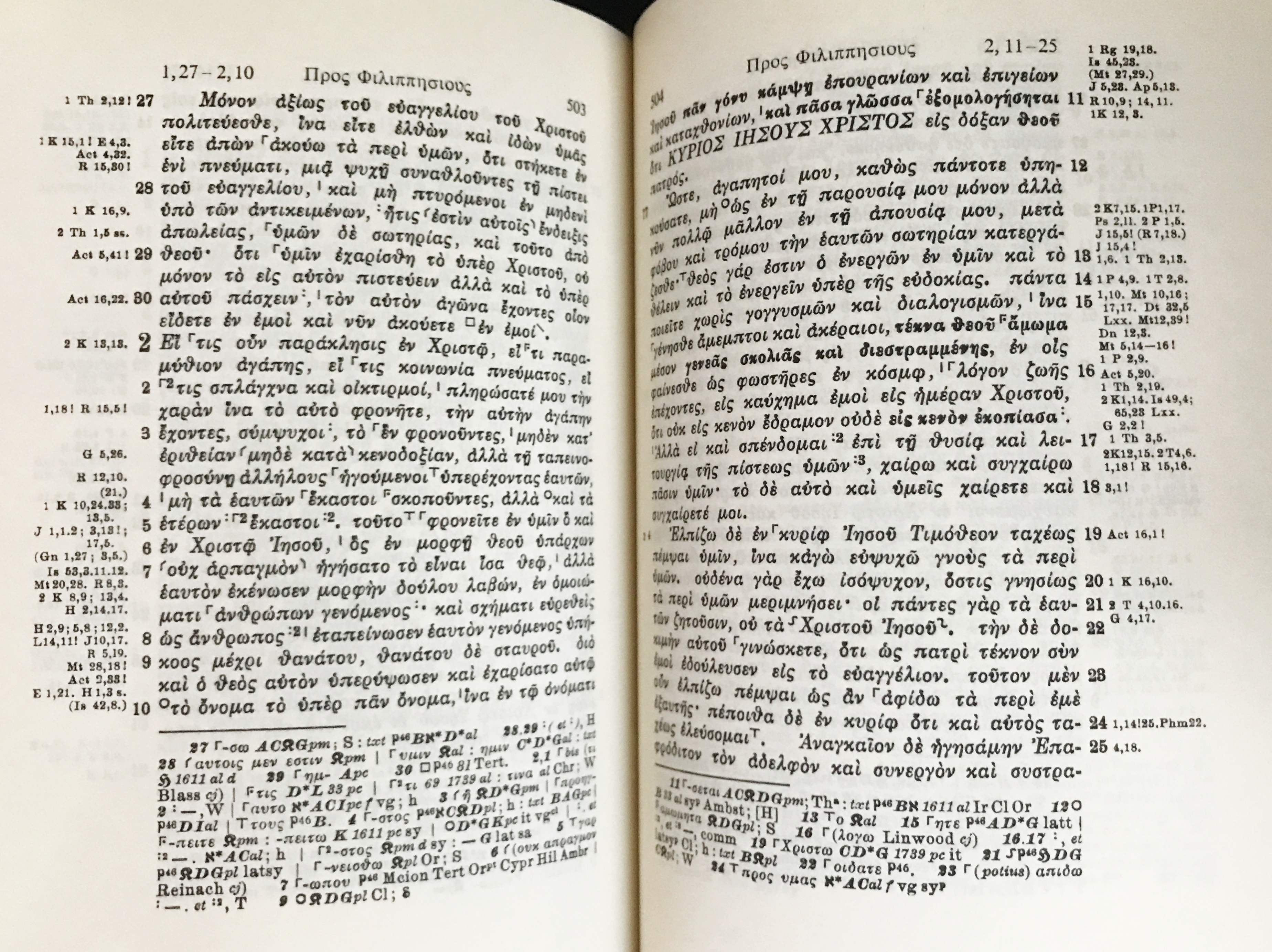 NOVUM TESTAMENTUM ギリシャ語とドイツ語古書新約聖書