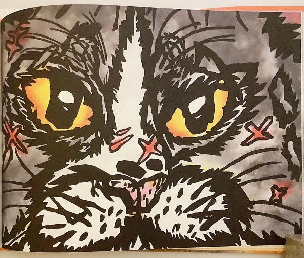 作者・画家の両サイン入り】 かなしきデブ猫ちゃん：マルの秘密の泉