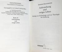 ドイツ語洋書 ヨーゼフ・ラッツィンガー著作集 第10巻 復活と永遠の命【Joseph Ratzinger Gesammelte Schriften：Auferstehung und ewiges Leben】