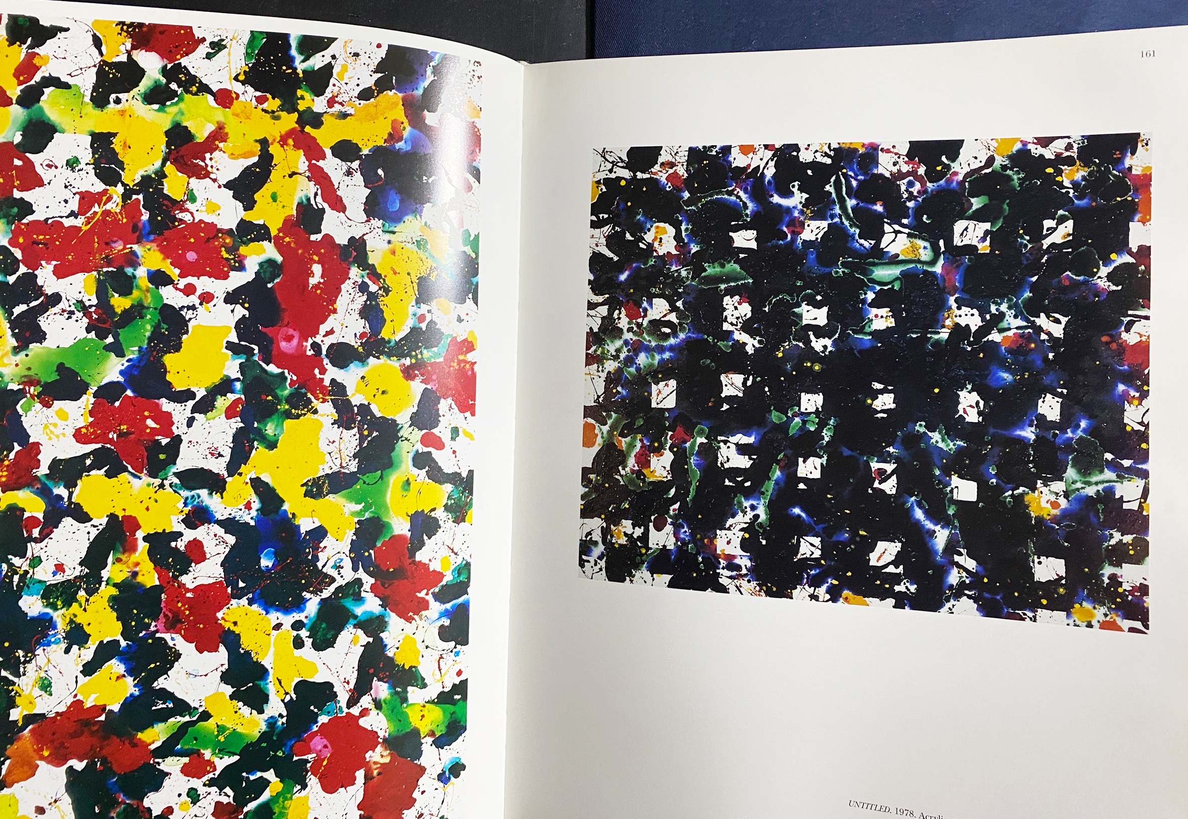 Sam Francis、Untitled 478、希少画集画、新品額装付