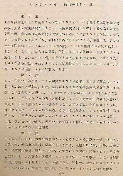 ヒンディー語=日本語辞典 古賀勝郎・高橋明 ヒンディー語=日本語辞典