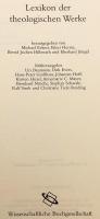 【ドイツ語洋書】 神学著作事典 『Lexikon der theologischen Werke』