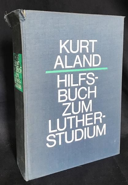 ドイツ語洋書 ルター研究ガイド【Hilfsbuch zum Lutherstudium】(Kurt