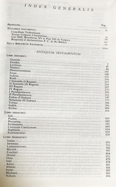 ラテン語洋書 ウルガタ訳聖書【Biblia Vulgata：Biblia Sacra iuxta