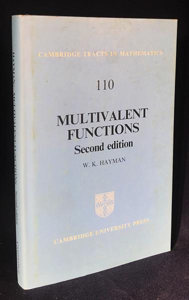【新品】 英語数学洋書 多価関数【Multivalent functions】(Walter Kurt 洋書