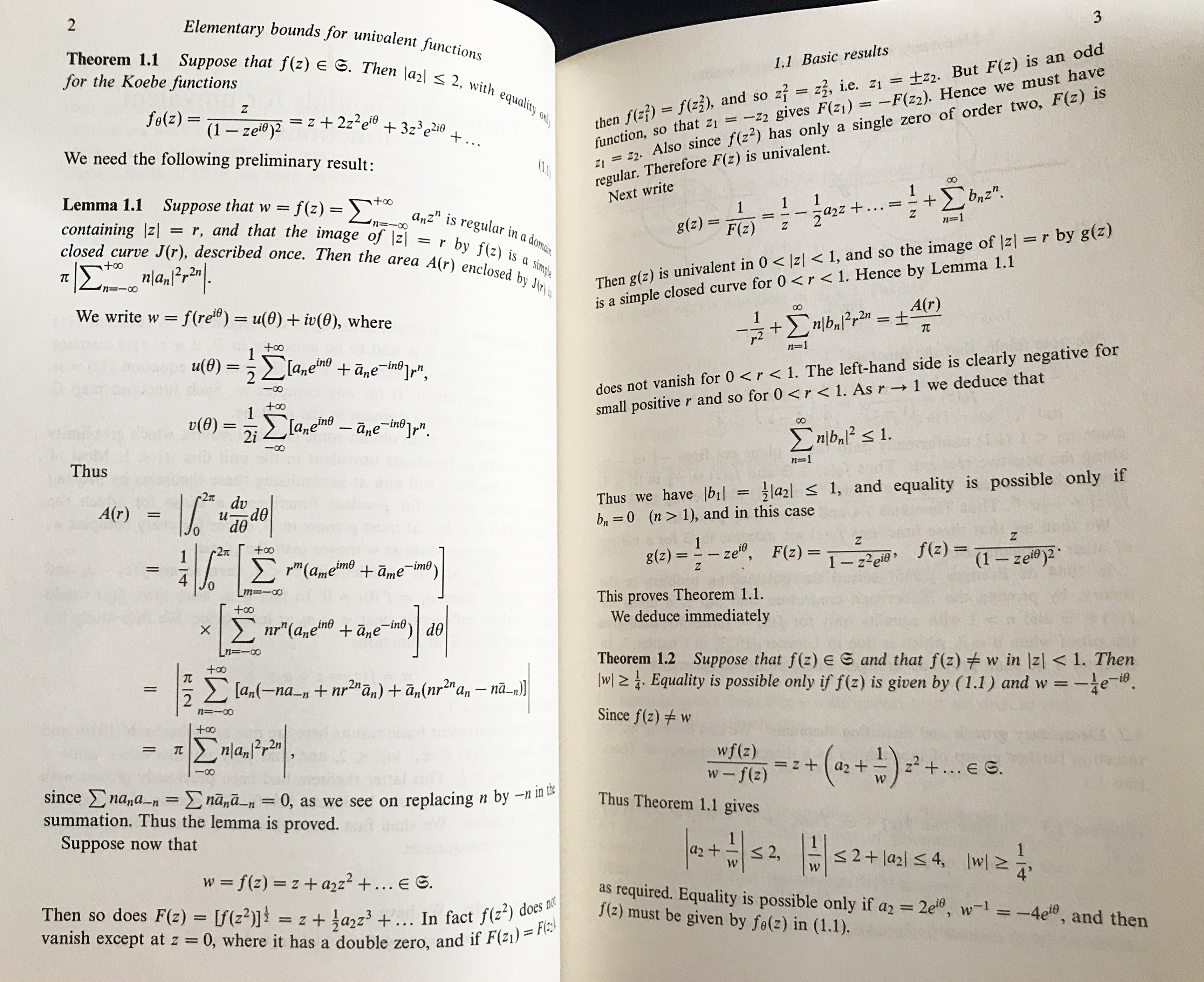 英語数学洋書 多価関数【Multivalent functions】(Walter Kurt Hayman