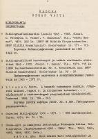 【エストニア語・ロシア語・英語洋書】 ウラル語族文献目録：ソ連におけるフィン・ウゴル語およびサモエード語派の言語学 『Bibliograafia : soome-ugri ja samojeedi keeleteadus Nõukogude Liidus』