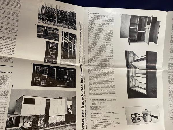 BAUHAUS バウハウス　洋書 □ドイツ語洋書 復刻版 バウハウス・デッサウ機関誌 全14冊揃