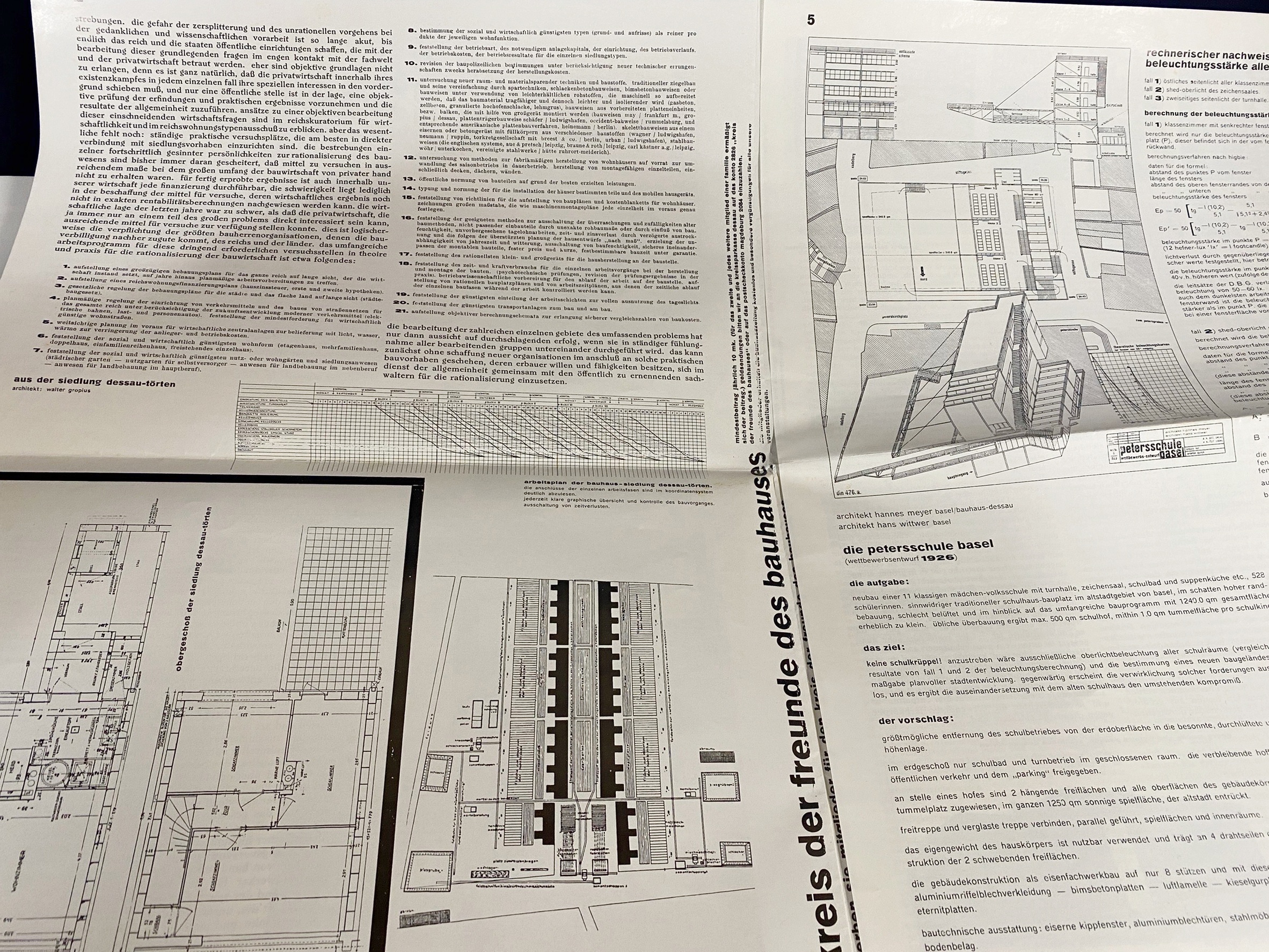 ドイツ語洋書 復刻版 バウハウス・デッサウ機関誌 全14冊揃 【Bauhaus