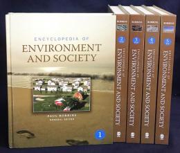 英語洋書 環境と社会の百科事典 全5巻揃【Encyclopedia of Environment and Society】